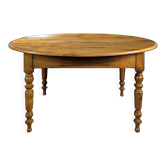 Table Louis Philippe à allonges en Merisier