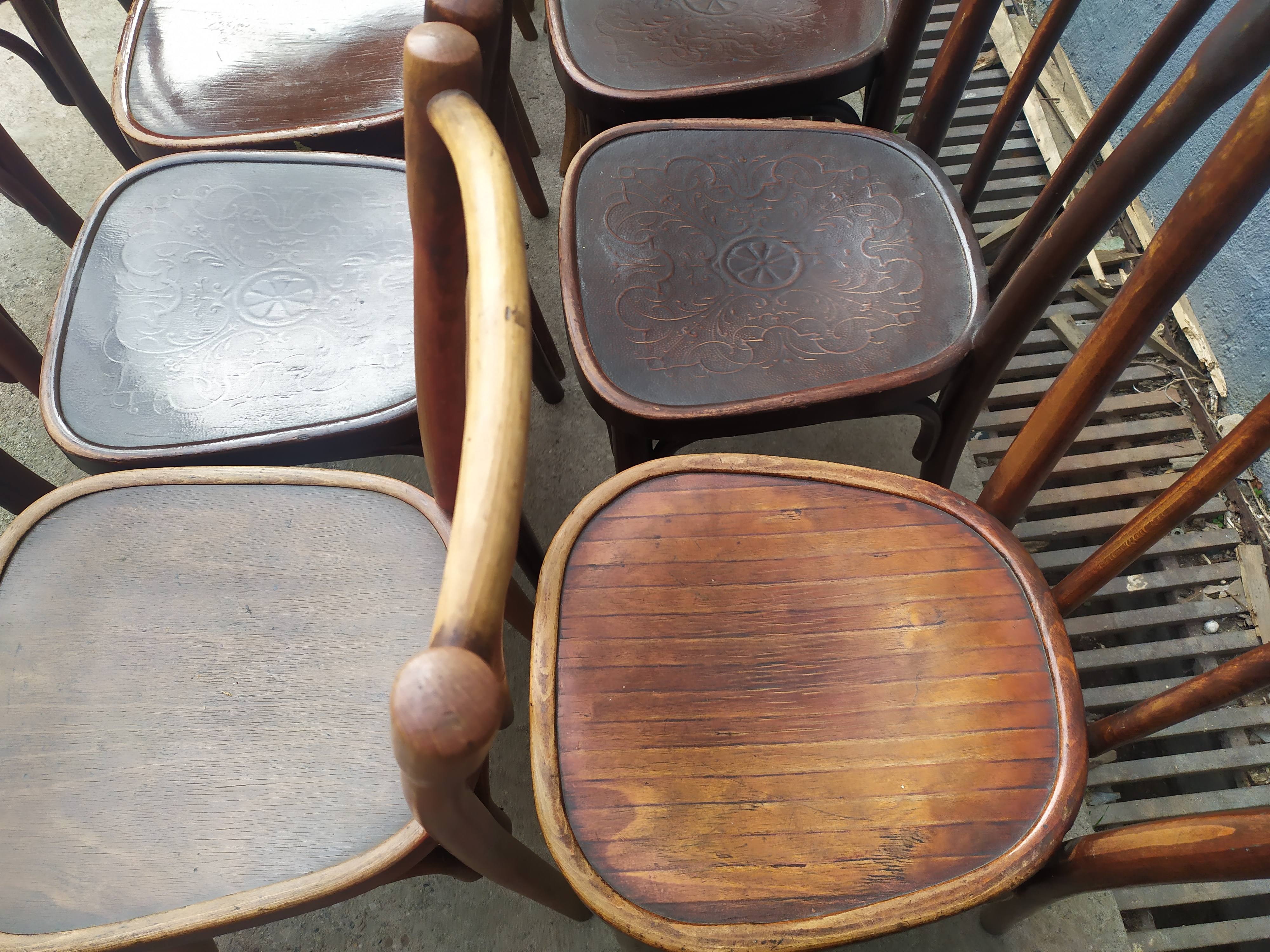 Lot de 16 chaises bistrot