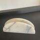 Vintage white marble mail holder