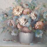Still life canvas signed