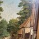 Small oil painting J.Poy 1900