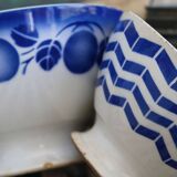 Set of 2 antique ceramic bowls