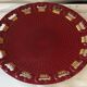 Plat ajouré Saint-Clément par Blanche Letalle mid-Century D 35 cm