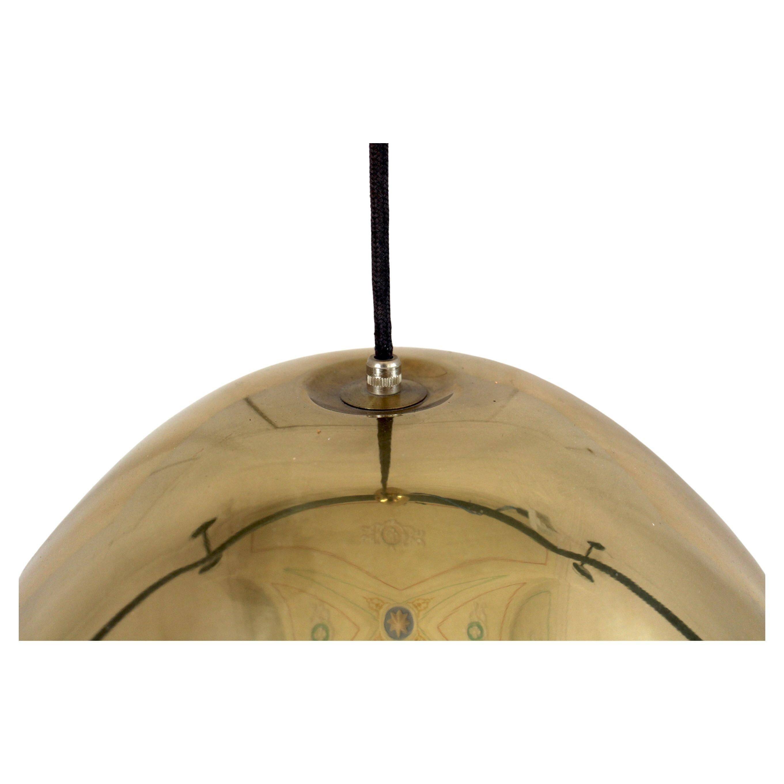 Vitnage brass pendant, Italy 1970s