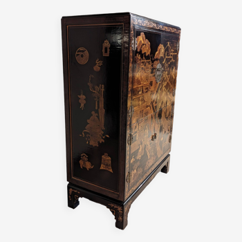 Chinese lacquer sideboard