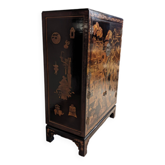 Chinese lacquer sideboard