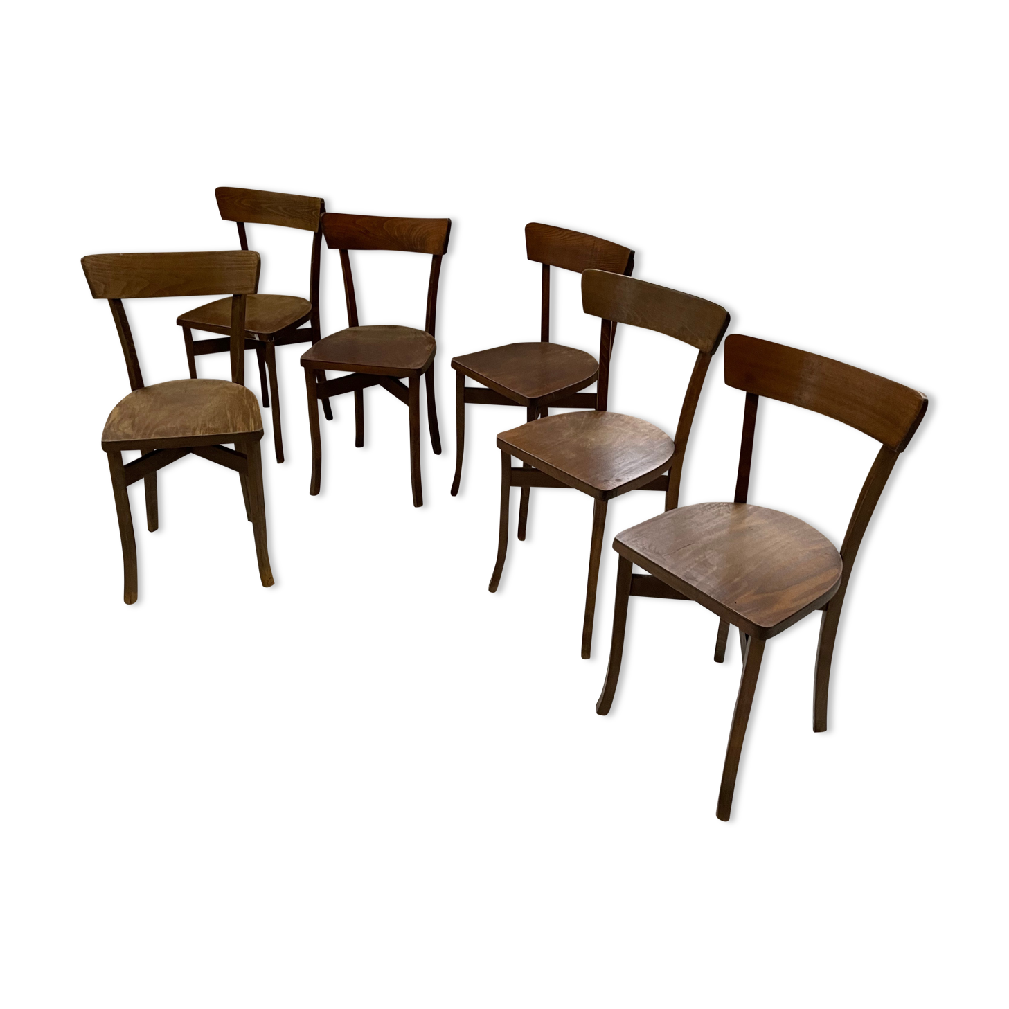6 Baumann bistro chairs