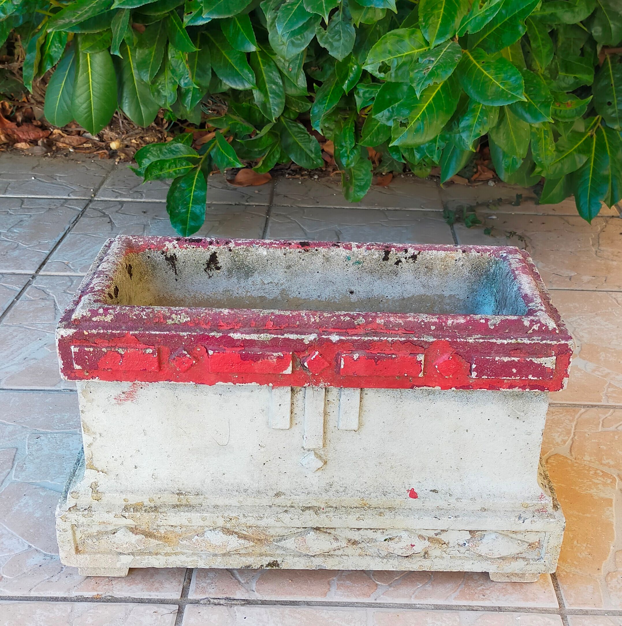 Art Deco period concrete planter