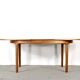 Midcentury nathan oblong teak extending table. vintage modern