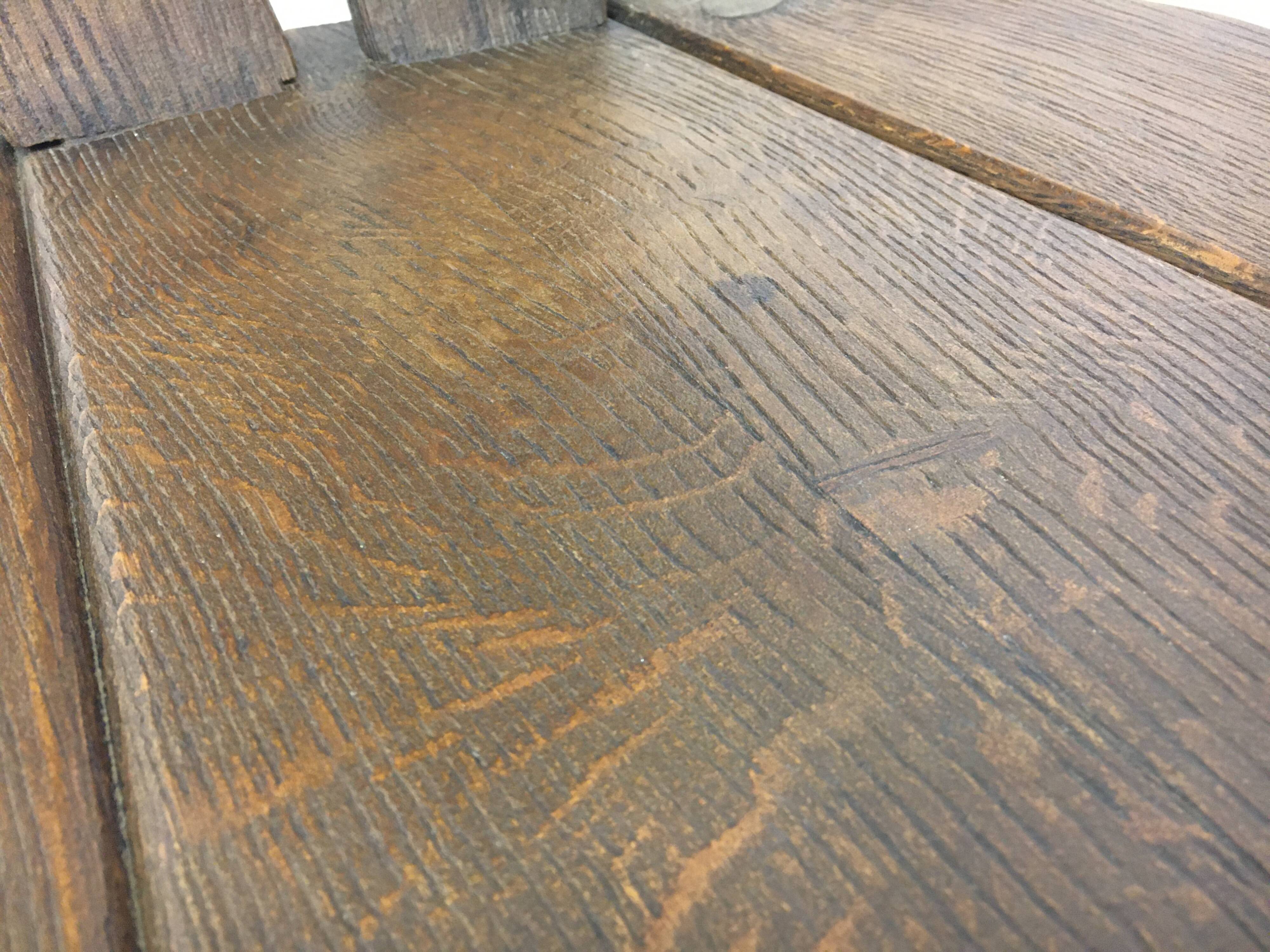 Set of 4 Belgian Brutalist Dining Chairs from De Puydt, 1970’s