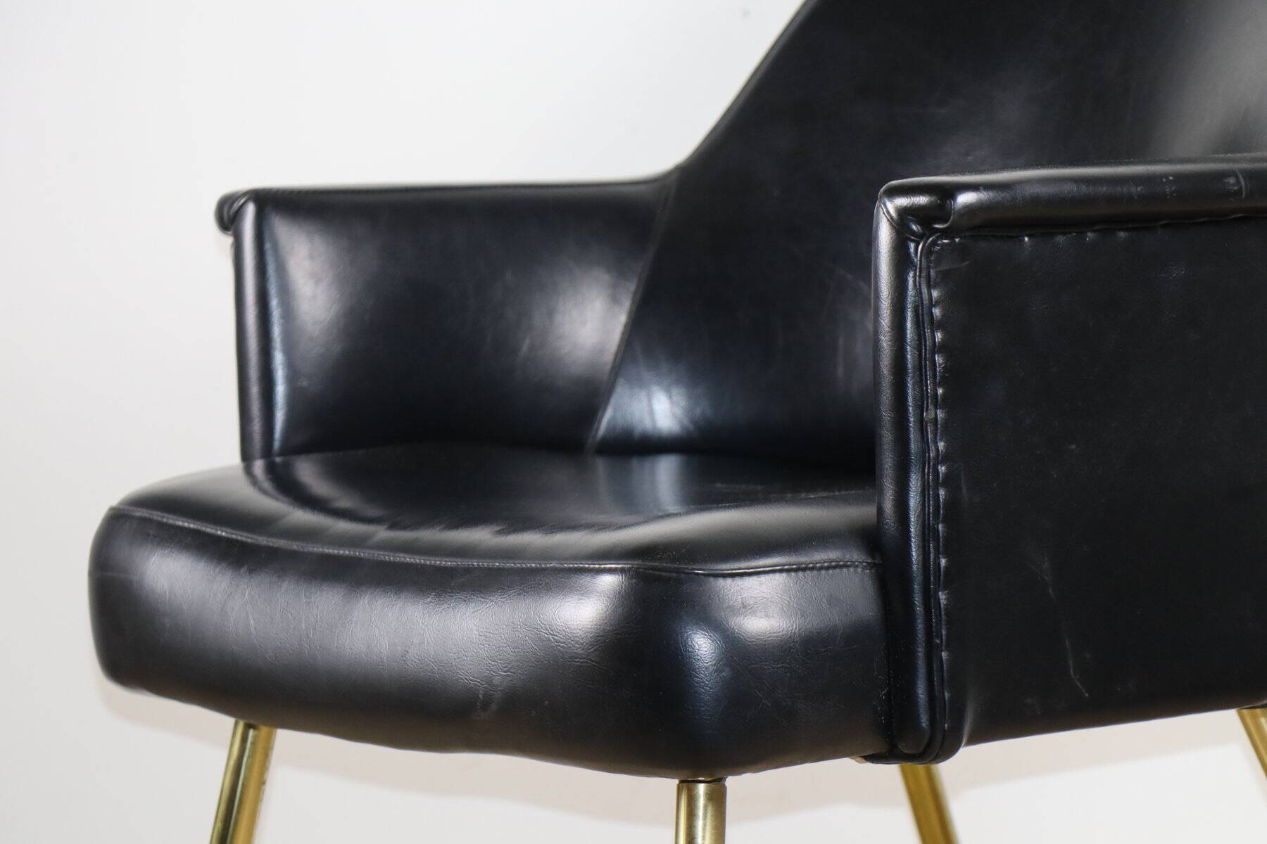 Fauteuil vintage Carlo Pagani pour Arflex, années 50