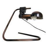 Lampe de table ajustable en bronze des années 80