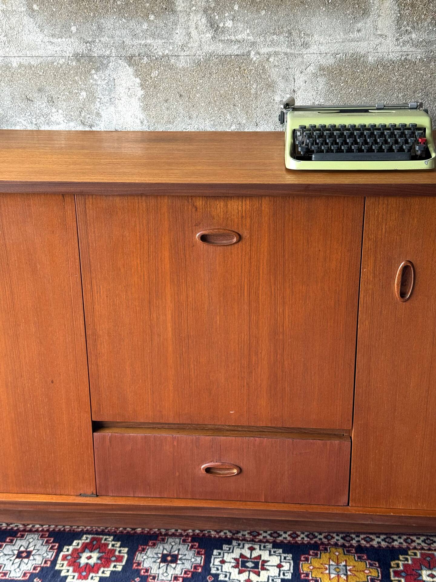 Enfilade scandinave en teck, 1970