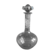 Cut glass carafe, late 19th to early 20th century.