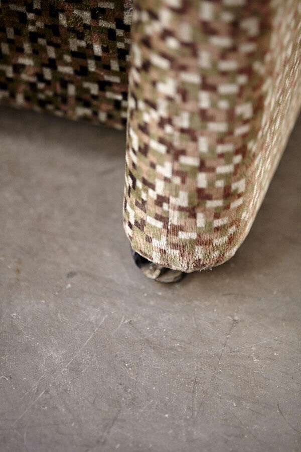 Fauteuil maralunga avec ottoman