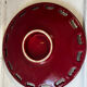 Plat ajouré Saint-Clément par Blanche Letalle mid-Century D 35 cm