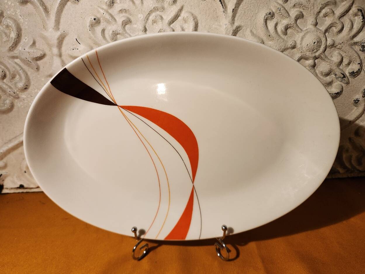 Large oval dish design 70 Winterling Marktleuthen Bavaria