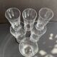6 Verres grands Daum service Kim