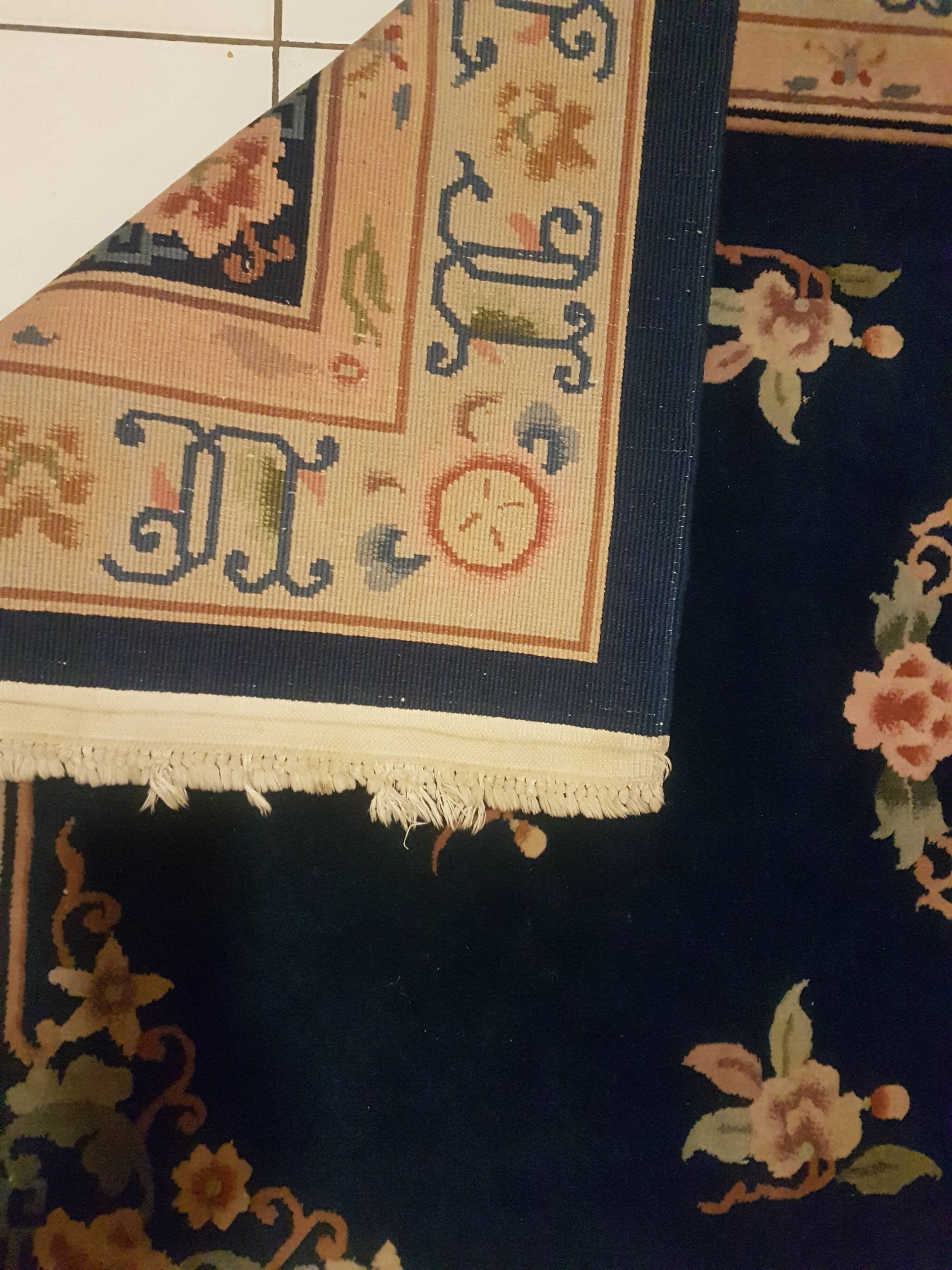 Chinese carpet 100% wool 141x208cm