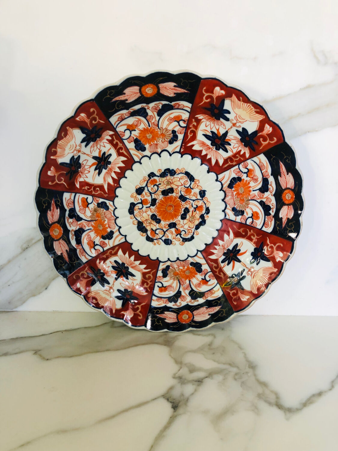 Dish Imari XIXth Japan