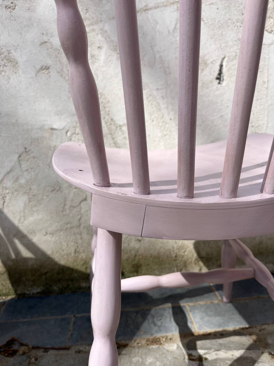 Baumann chair pale pink