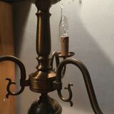 Brass chandelier 3 branches