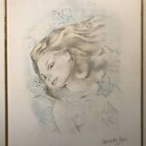 Drawing of a woman