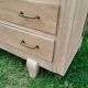 Commode vintage ancienne pieds compas