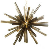 Sputnik “quadriedro” murano glass chandelier