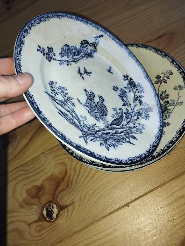 Deep Plates "Terre de Fer – The Chicks" (6 pieces)