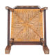 Set de 8 chaises paillées art déco 1940