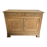 Solid stripped oak sideboard
