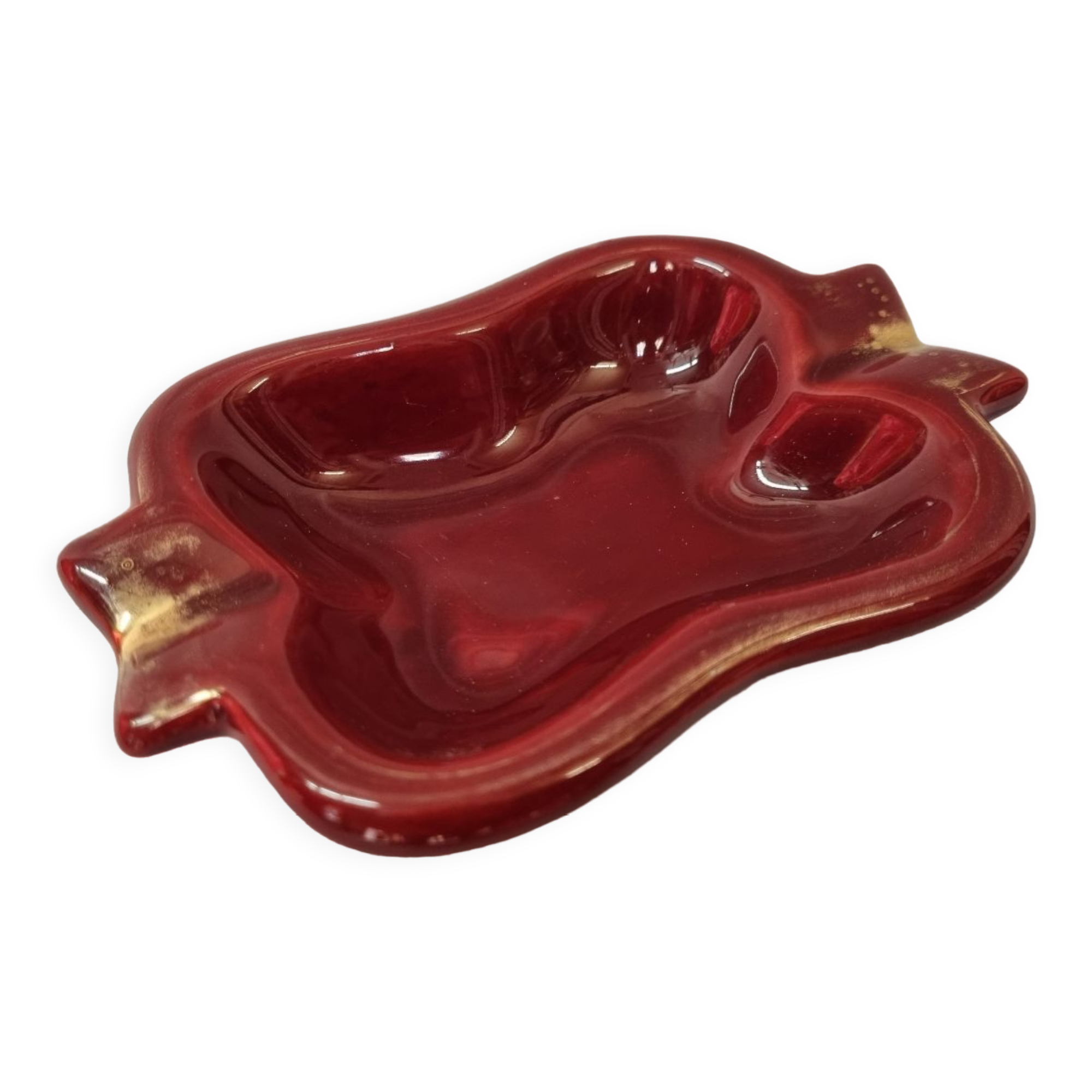 Ashtray earthenware St Clément from 1940/50