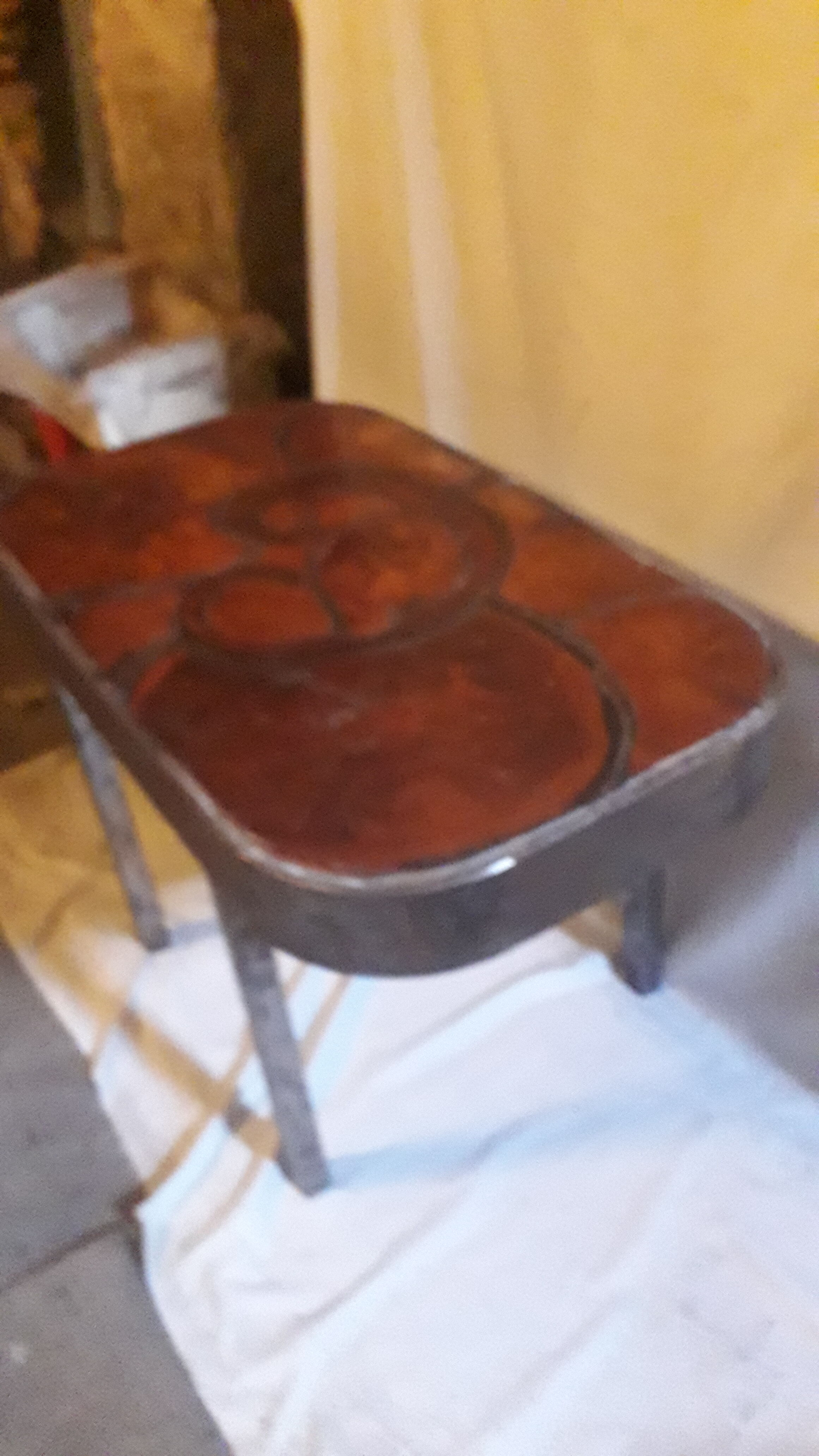 Brutalist coffee table