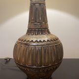 Marius Bessone ceramic lamp Vallauris 1950