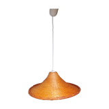 Rattan hanging lamp 1970