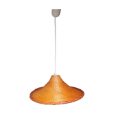 Rattan hanging lamp 1970