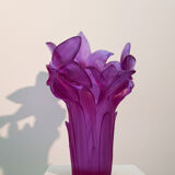 Daum vase Amaryllis collection in its original box