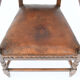 Chaise caquetoire en chêne