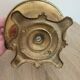 Brass cherub ashtray