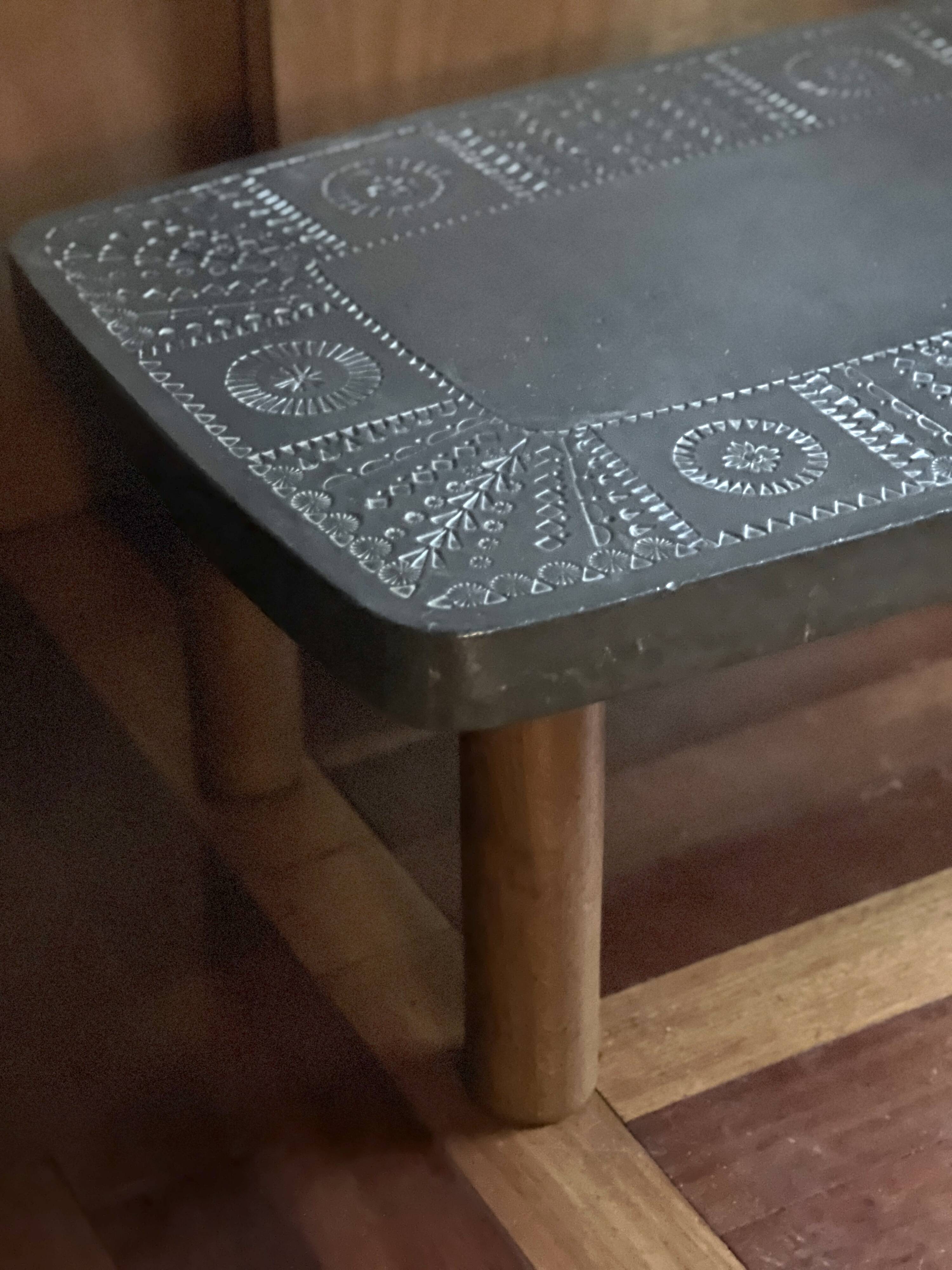 Roger Capron coffee table