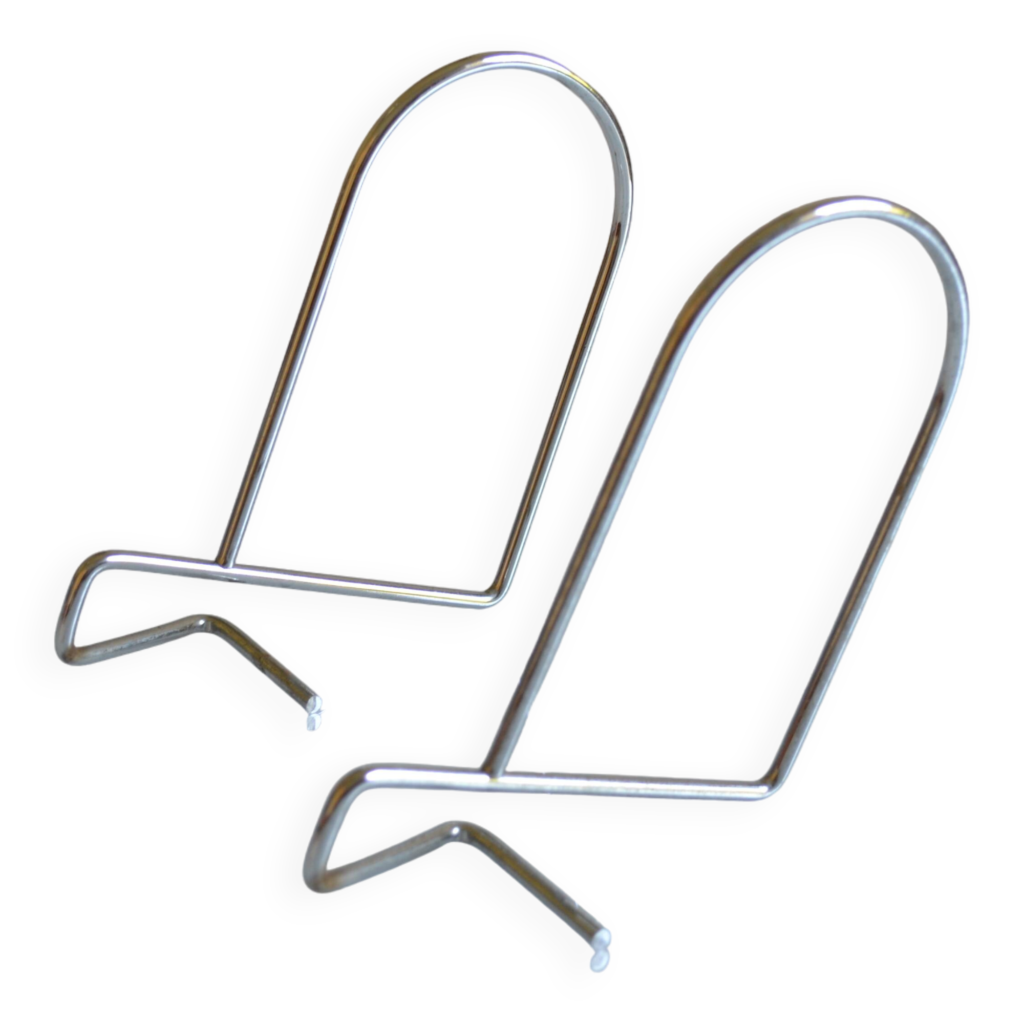 Pair of minimalist 80s bookends