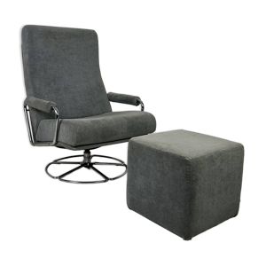 fauteuil pivotant vintage - jan