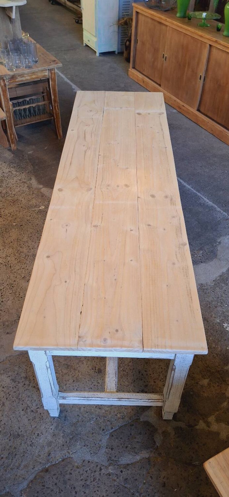 Old farmhouse table