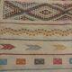 Multicolor rugs Handmade wool 160x90cm