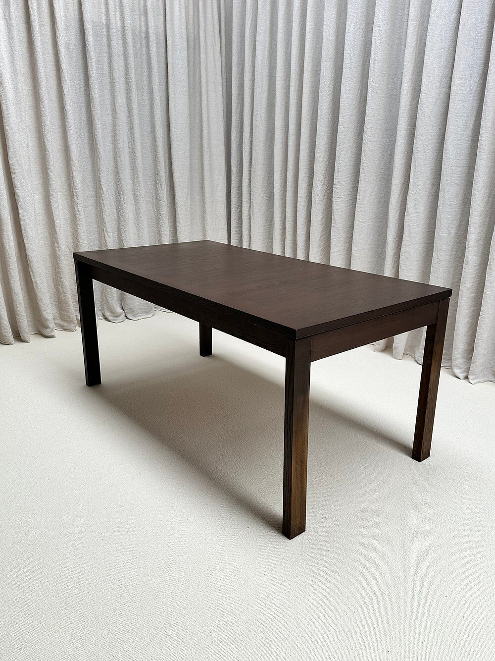 Dining set with 6 chairs and table, Roger Vanthournout, Aurora, Izegem, Belgium, 1970s.