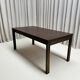 Dining set with 6 chairs and table, Roger Vanthournout, Aurora, Izegem, Belgium, 1970s.