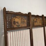 Screen with Basque scenes