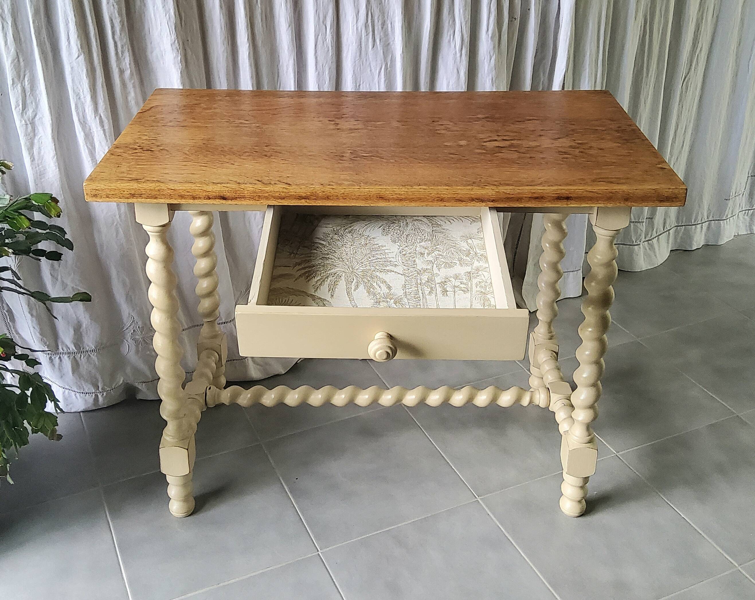 Restored Provençal table