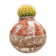 Sculptural vase mineral spirit Boho - Wabi-Sabi